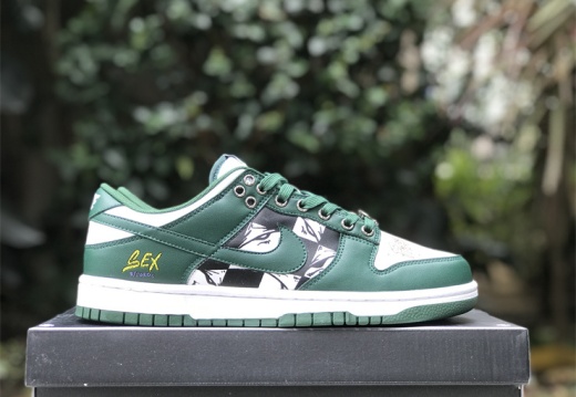 Nike Dunk Low Varsity GreenWhite-Black DD1931-101 36-46